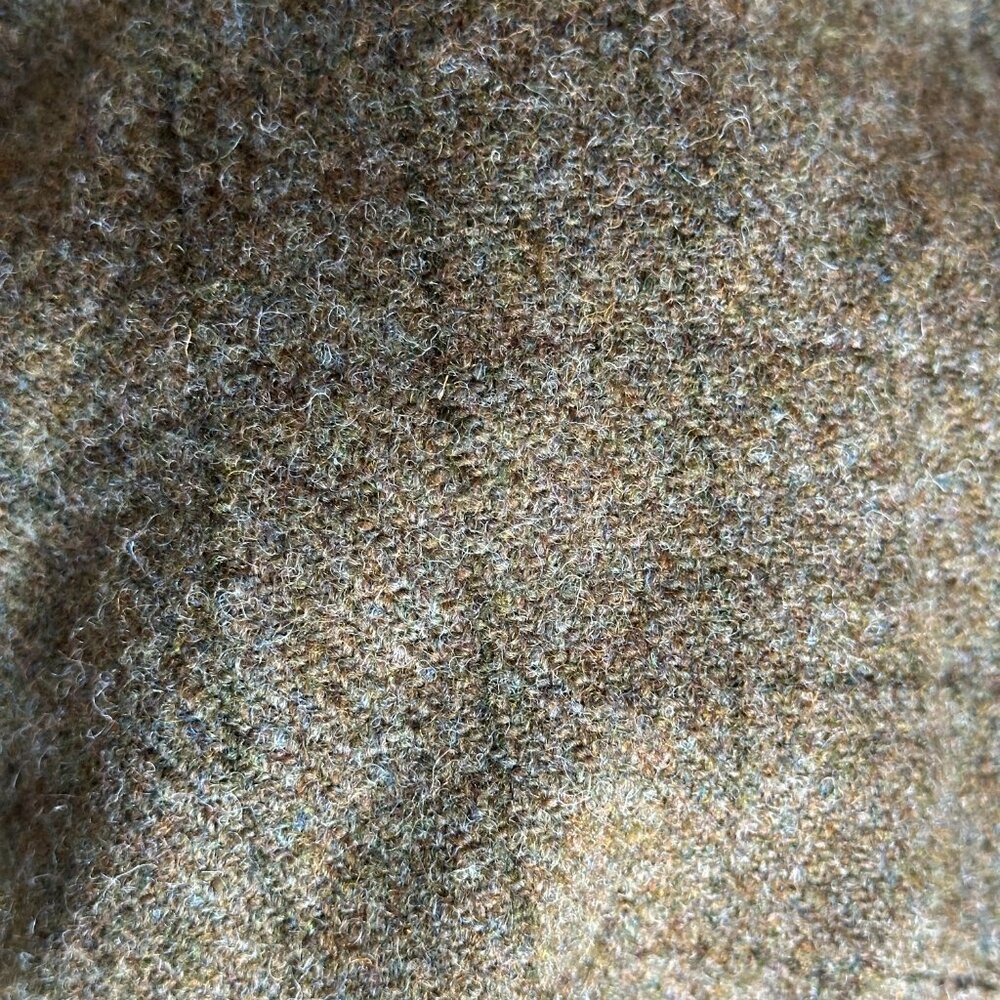 VTG Polo Ralph Lauren Green Brown Windowpane Gents Tweed Cabbie Newboy Hat S/M - Picture 5 of 14
